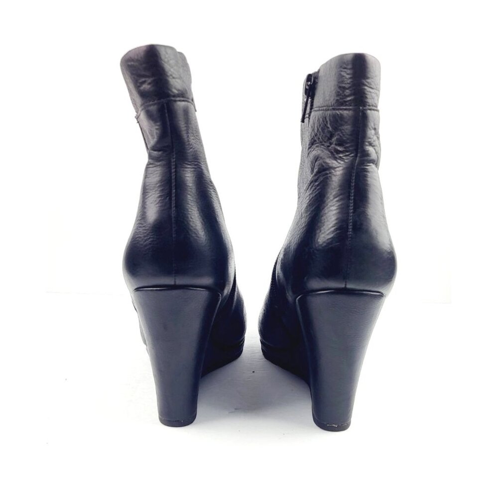 ALDO Wedge Droulliard 97 Black Booties - Size 38 / US 7.5‎ - Picture 5 of 7